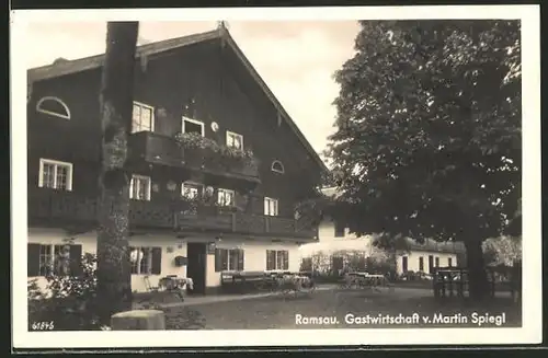 AK Ramsau, Gasthaus von Martin Spiegl