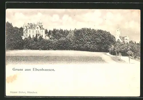 AK Ebenhausen, Villa am Fischerschlössl