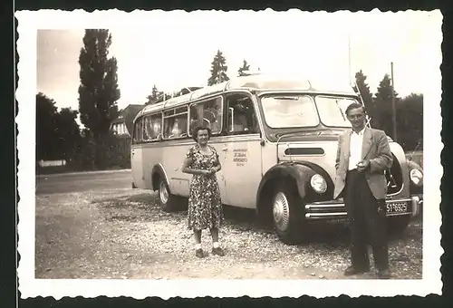 Fotografie Bus Magirus-Deutz, Omnibus, Reisebus aus München