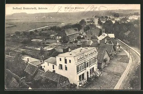 AK Bad Bramstedt / Holstein, Blick vom Kirchturm