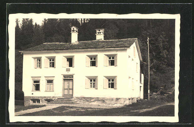 Ak Sils Maria Haus Des Philosophen Friedrich Nietzsche Nr
