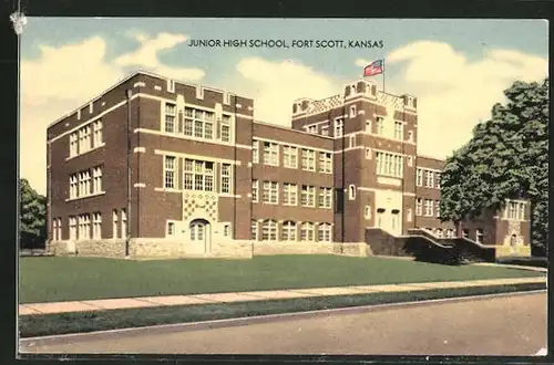 AK Fort Scott, KS, Junior High School