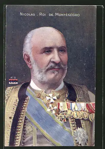 AK Nicolas, Roi de Montenegro, König Nicolas von Montenegro