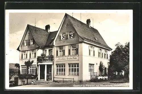 AK Nesselwang, Gasthof-Pension zur Nesselburg