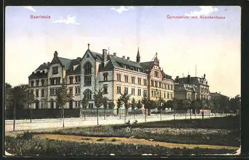 AK Saarlouis, Gymnasium mit Krankenhaus