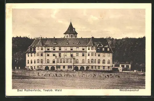 AK Bad Rothenfelde, Blick zum Hotel Weidtmanshof