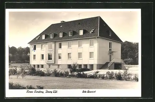 AK Iburg /T.W., Hotel Haus Fandrey