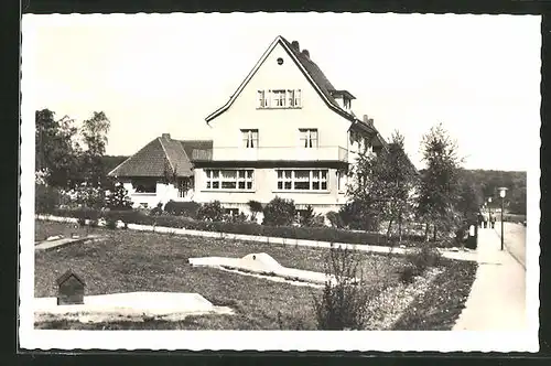 AK Bad Rothenfelde, Privates Kinderheim Brasse, Am Wasserturm