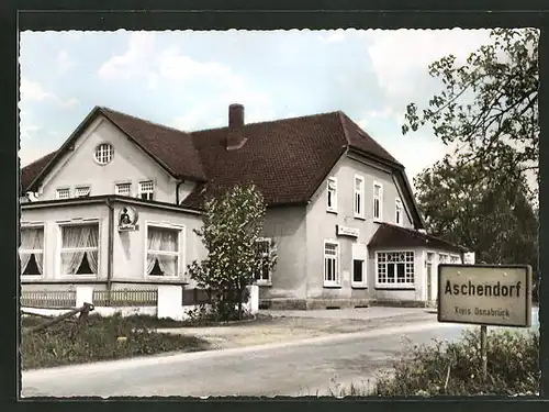 AK Aschendorf / T.W., Gasthaus & Pension Kröger