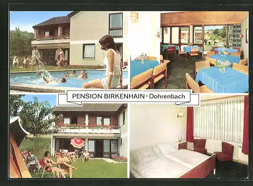 AK Witzenhausen-Dohrenbach, Hotel-Pension Birkenhain