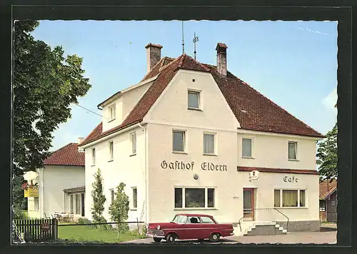 AK Ottobeuren / Allgäu, Café-Gasthaus Eldern