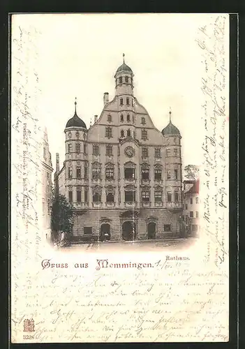 AK Memmingen, Partie am Rathaus