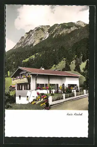 AK Oberstdorf / Allgäu, Hotel Haus Aurikel