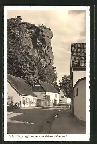 AK Dahn, Jungfernsprung im Dahner Felsenland