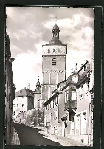 AK Kirchheimbolanden, Blick in die Mozartstrasse