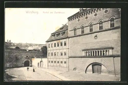 AK Würzburg, Portal am Zuchthaus