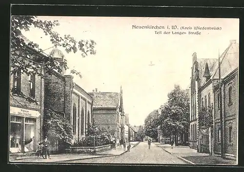 AK Neuenkirchen i.W., Synagoge in der Langen Strasse