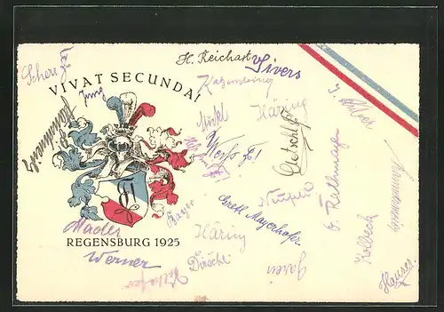 AK Regensburg, Vivat Secunda 1925, Absolvia