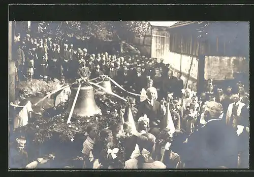 AK Hohenstadt / Mfr., Glockenweihe am 30. Juni 1926