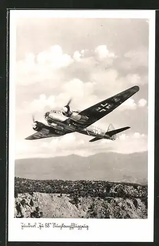 AK Junkers Ju 88 Sturzkampfflugzeug