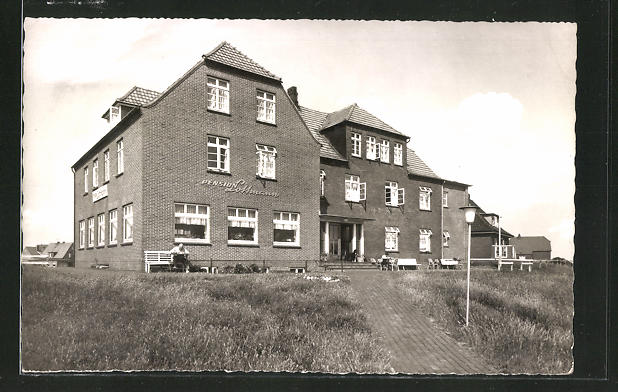 AK Baltrum, Pension Lottmann Nr. 8187262 - oldthing: Ansichtskarten