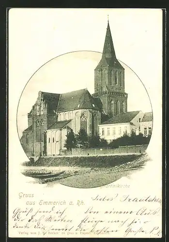 AK Emmerich a. Rhein, Martinikirche