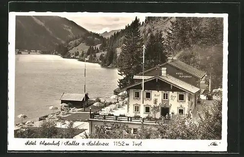 AK Haller a. Haldensee, Hotel Alpenhof