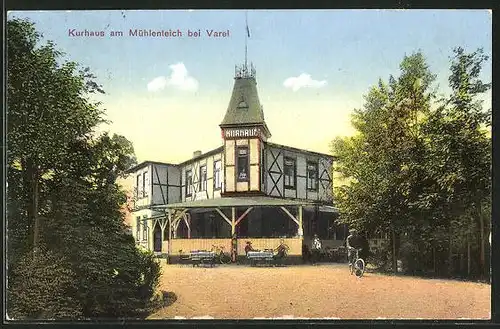 AK Varel, Hotel Kurhaus Mühlenteich