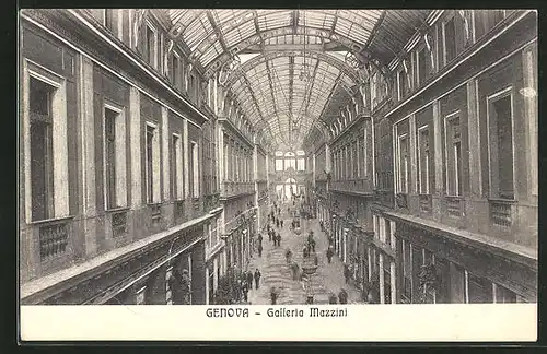 AK Genova, Galleria Mazzini