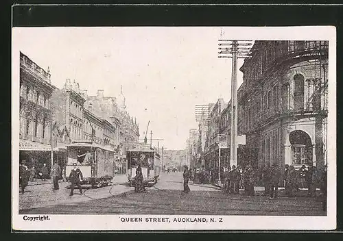 AK Auckland, Tram in Queen Street