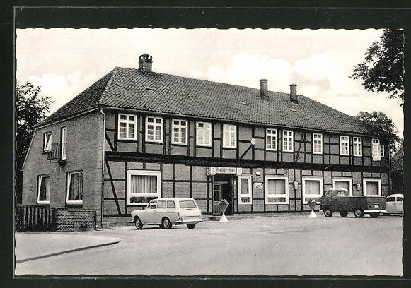 Ak Dorfmark Hotel Und Gaststatte Deutsches Haus Nr 8210727