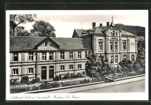 AK Olsberg im Sauerland, Kurhaus Dr. Grüne