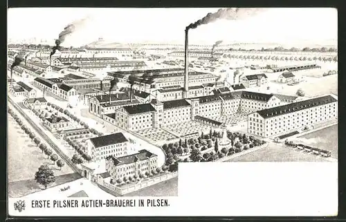 AK Pilsen, Erste Pilsner Actien-Brauerei