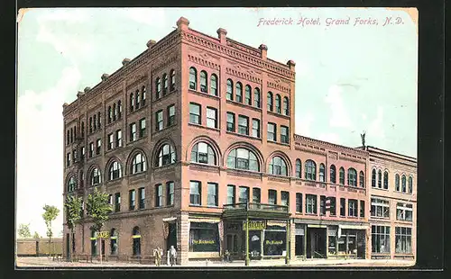 AK Grand Forks, ND, Frederick Hotel