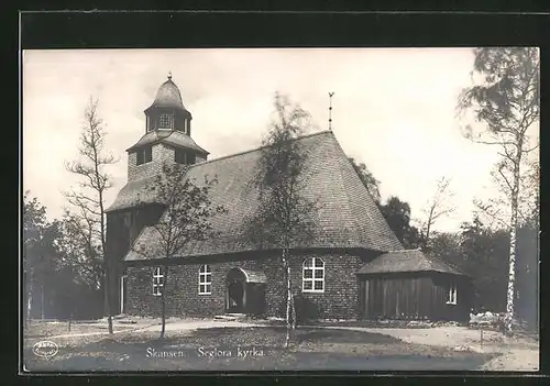 AK Skansen, Seglora Kyrka, Ansicht der Kirche