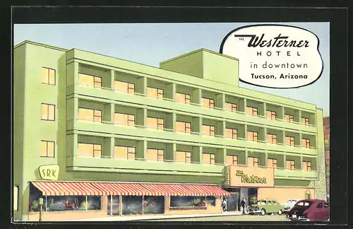 AK Tuscon, AZ, The Westerner Hotel in downtown