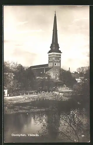 AK Västeras, Domkyrkan, Blick zur Kirche