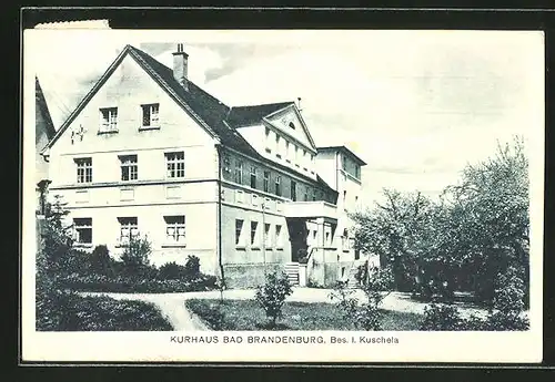 AK Illertissen, Kurhotel Kurhaus Bad Brandenburg