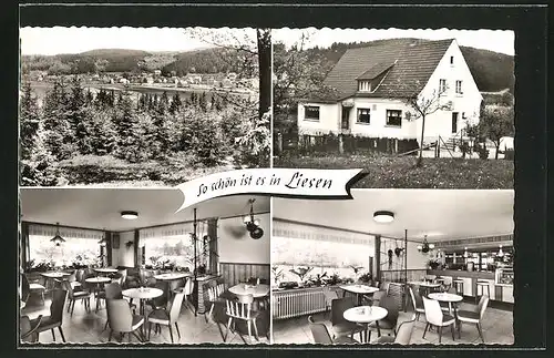 AK Liesen / Sauerland, Café und Pension A. Dohle