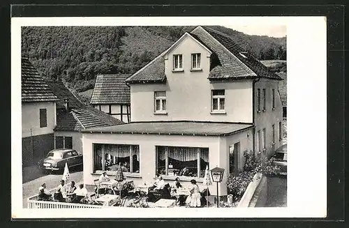 AK Niederbreitbach-Wied, Hotel-Pension Krumscheid