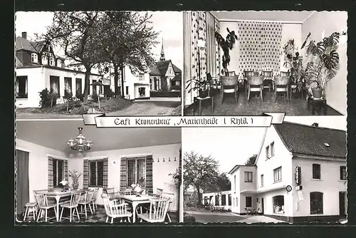 AK Marienheide / Rhld., Café Kronenberg, Hauptstrasse 28