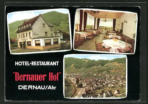 AK Dernau / Ahr, Hotel-Restaurant "Dernauer Hof", Gesamtansicht