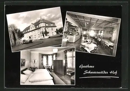AK Emmendingen, Hotel-Gasthaus Schwarzwälder Hof