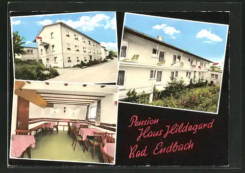 AK Bad Endbach, Hotel-Pension Haus Hildegard, Heidestrasse 2