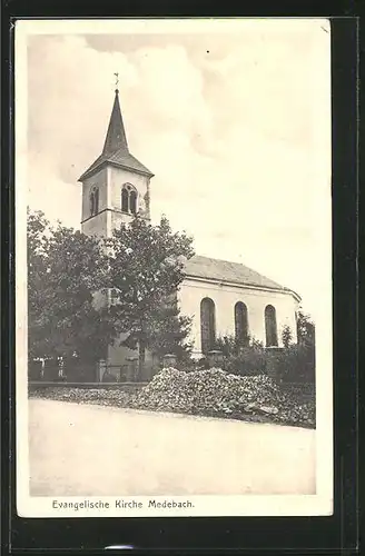 AK Medebach, Partie an der ev. Kirche