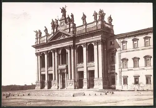 Fotografie Fotograf unbekannt, Ansicht Rom, Lateranbasilika, Basilica San Giovanni in Laterano