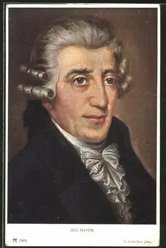 AK Portrait von Jos. Haydn