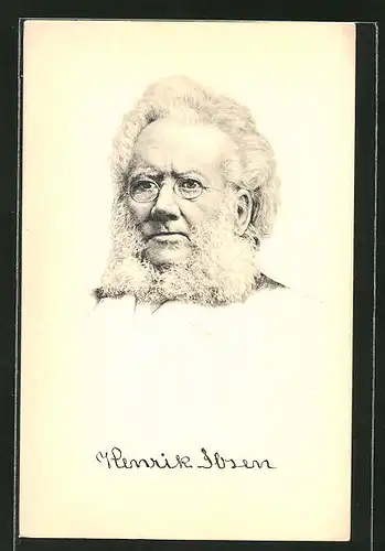 AK Kopf von Henrik Ibsen