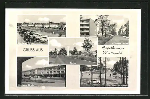 AK Espelkamp-Mittwald, Rahdener Strasse, Breslauer Strasse, Südtor