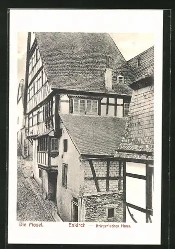 AK Enkirch / Mosel, Krieger'sches Haus